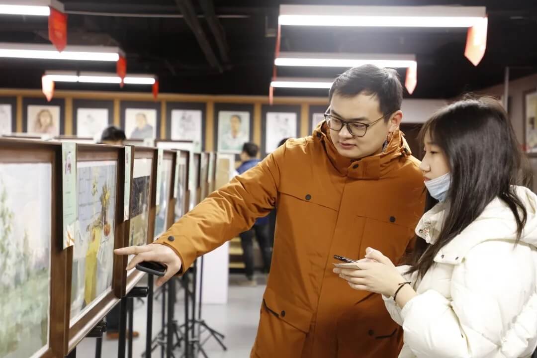 新年第一展，你打卡了嗎？江蘇畫(huà)室老師帶你來(lái)打卡！22